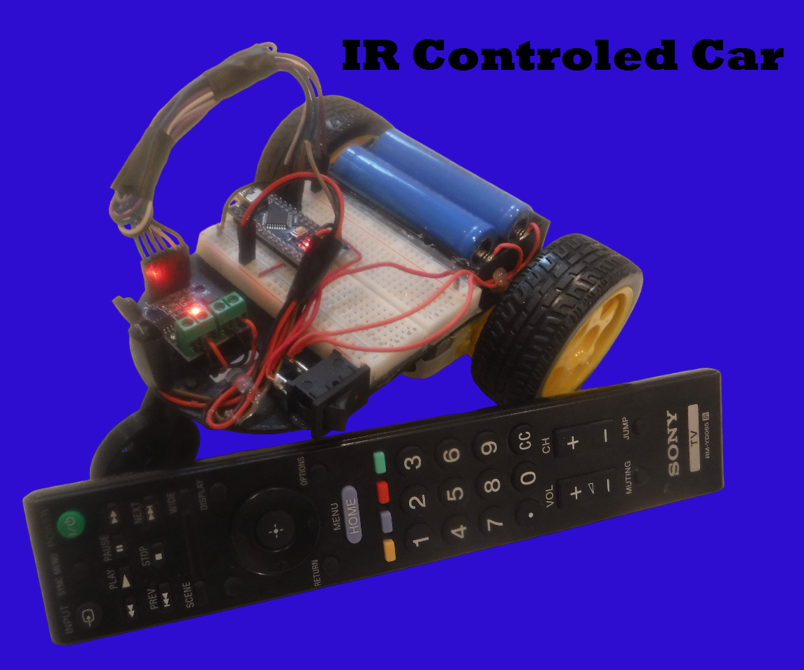 IR Controlled Car