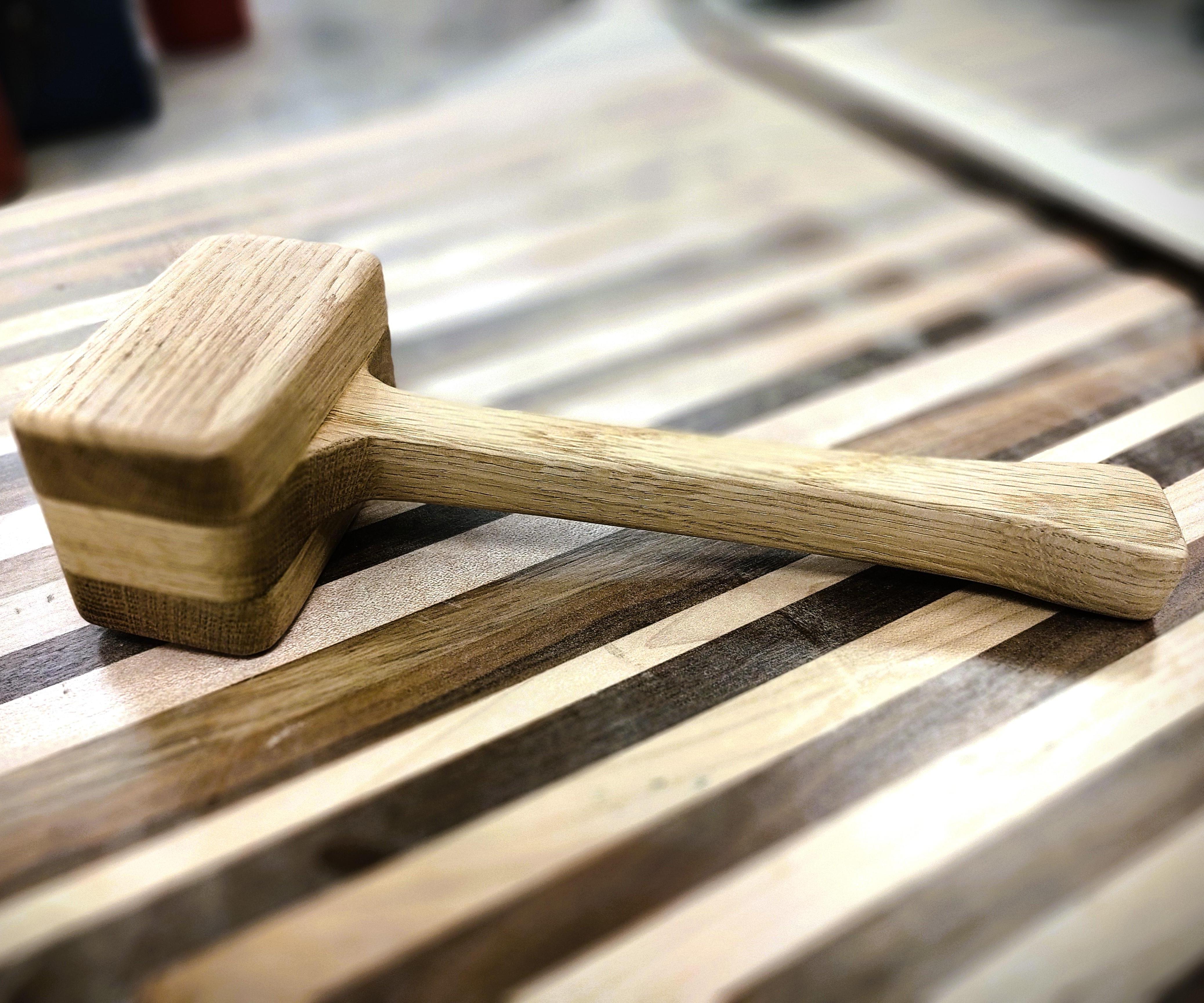 MAKE YOUR OWN WOODEN MALLET WITH A CNC MACHINE