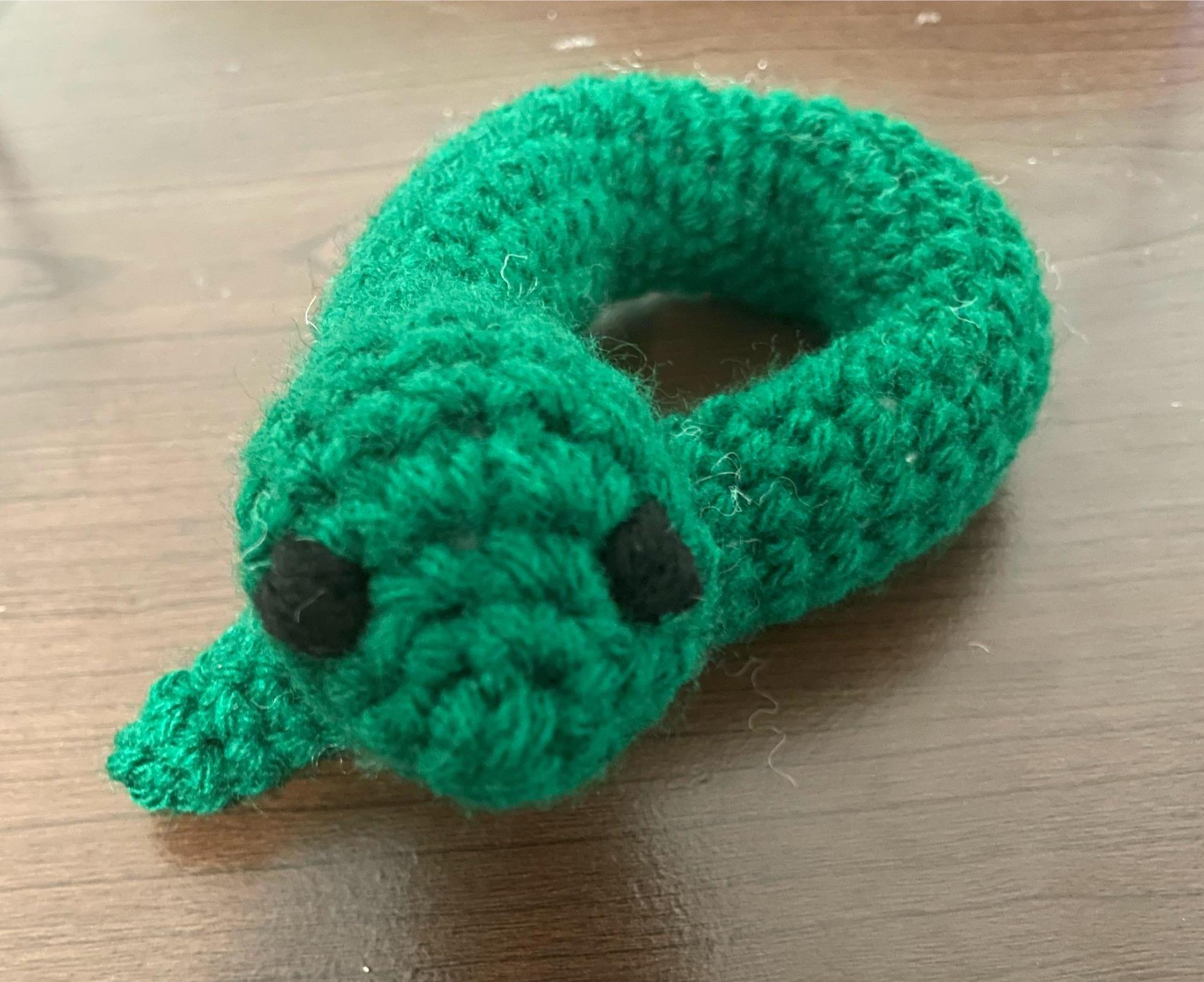 Crochet Amigurumi Snake Plush