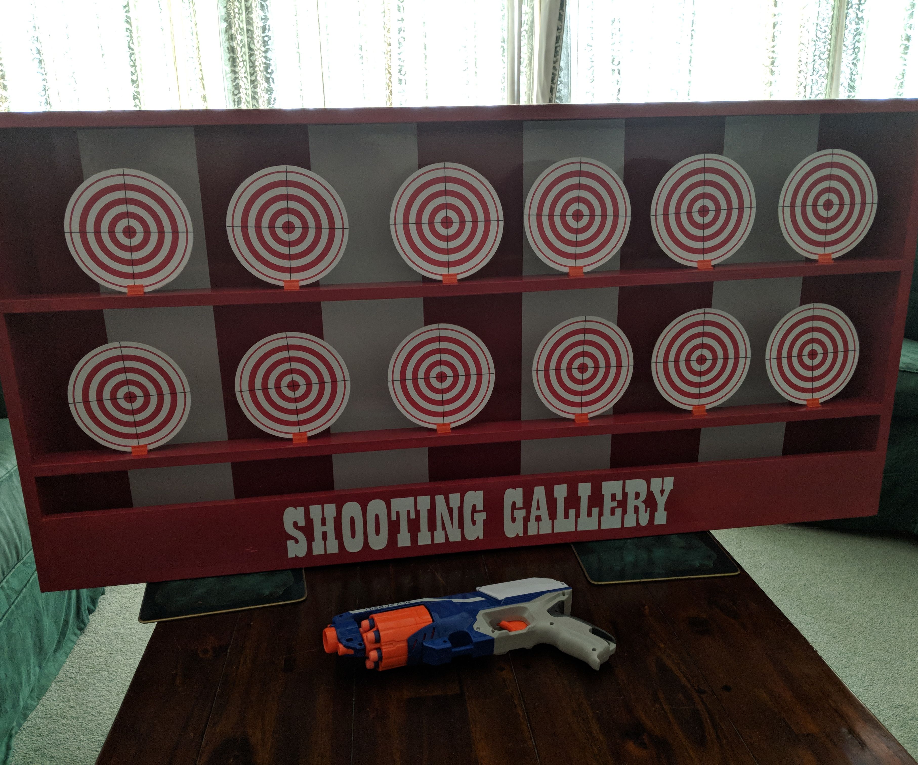 NERF Shooting Gallery