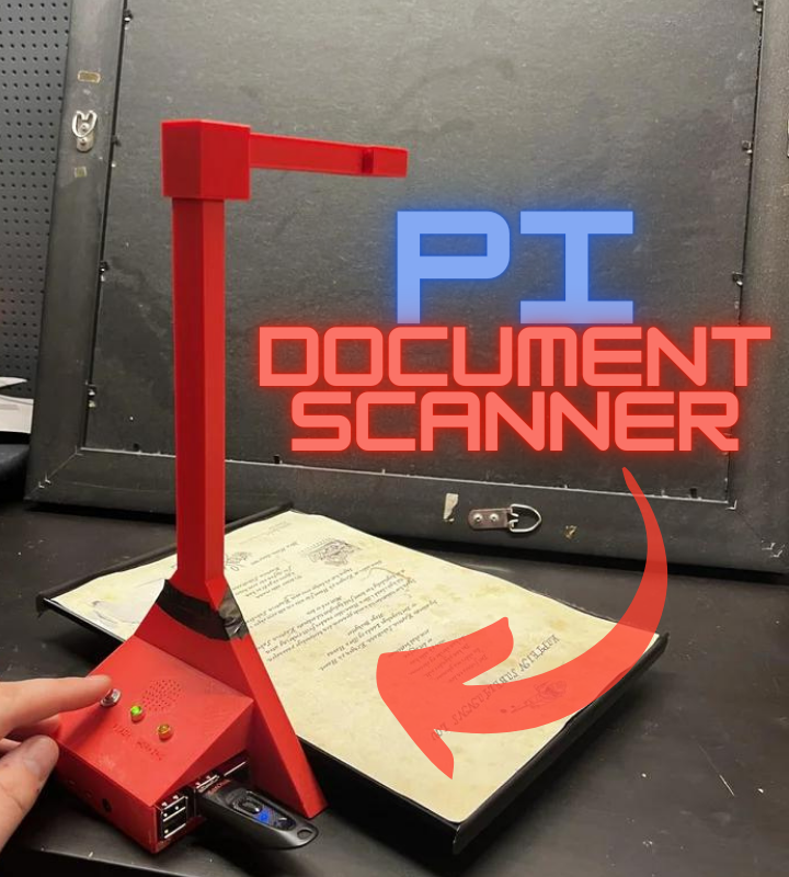 From Papers to Pixels: a Raspberry Pi Document Scanner