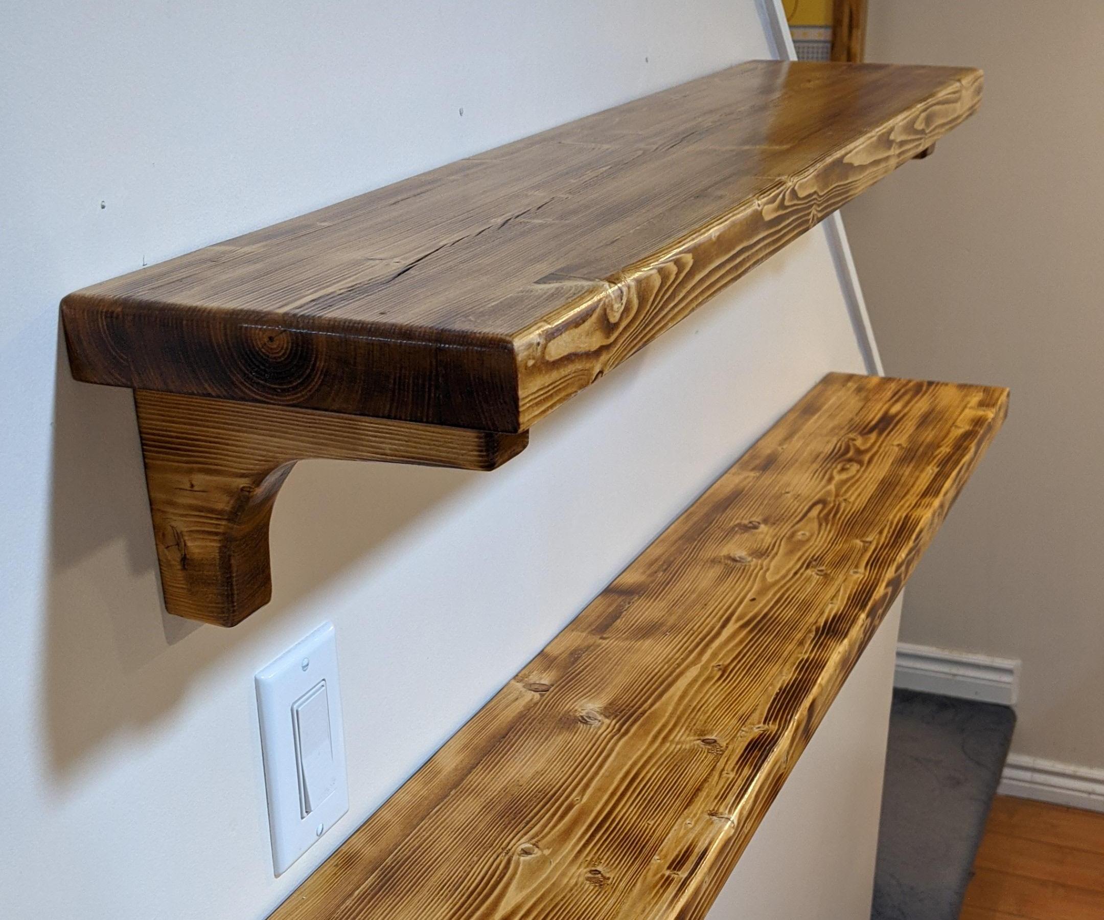 Chunky Shelves Out of a Single 2x6