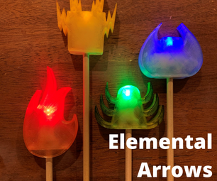 LED Elemental Arrows