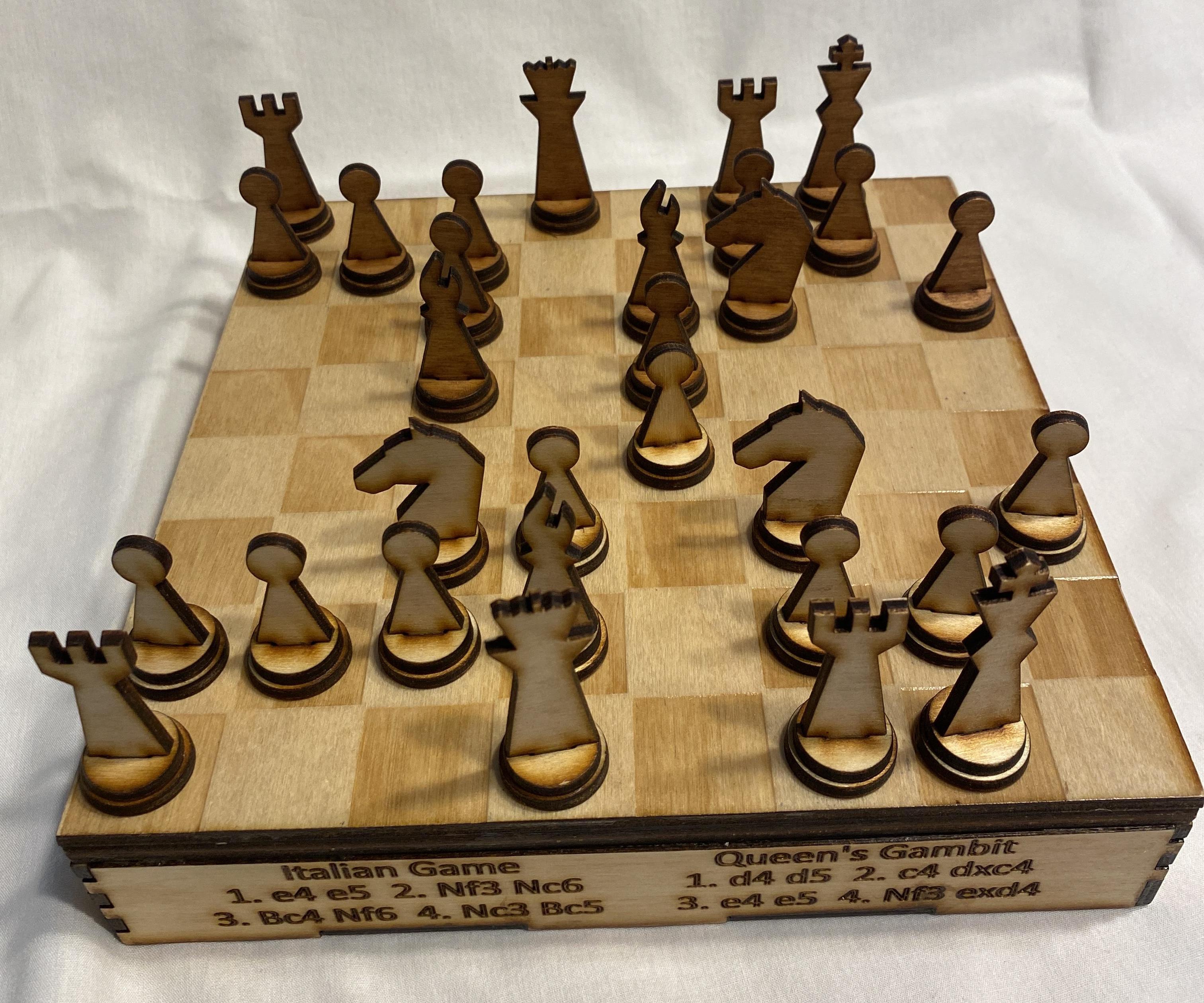 Magnetic Chessboard With Storage Box