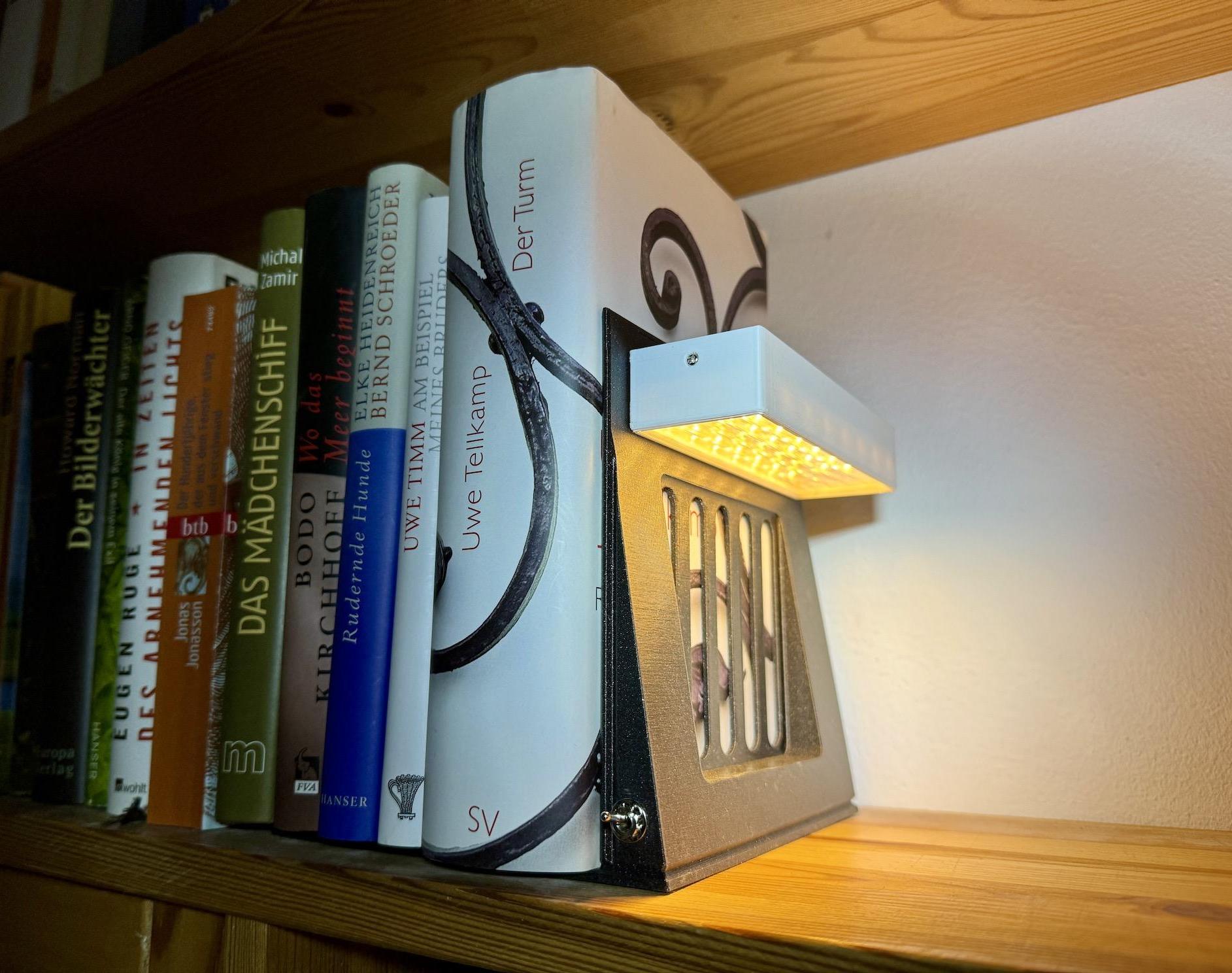 Bookend Lamp - LED - USB - 3D Printed