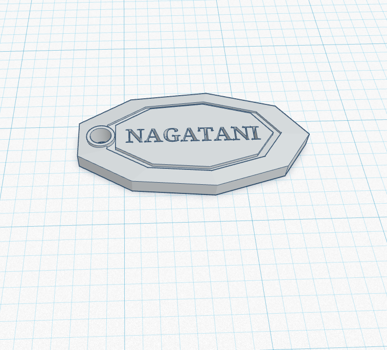Introduction to Tinkercad: Name Keychain