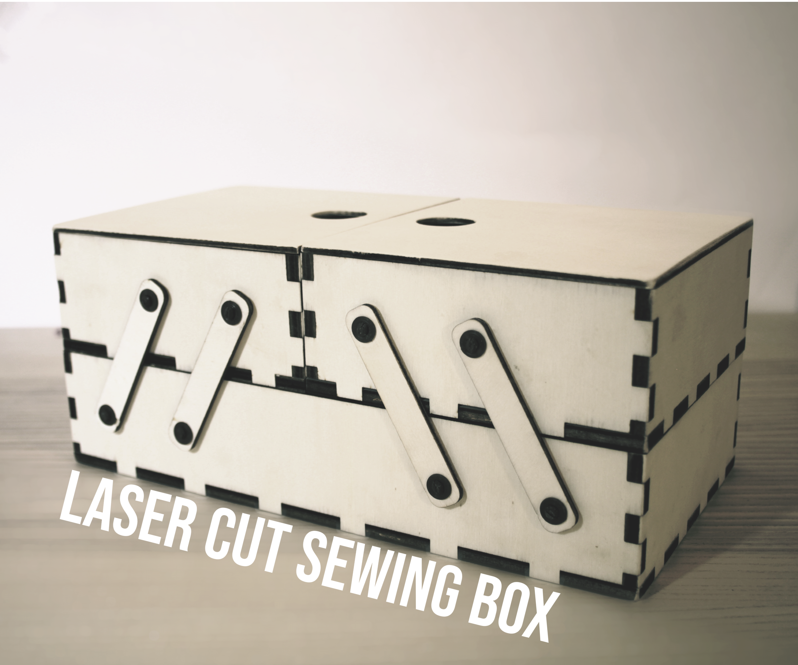 Laser Cut Sewing Box (Gridfinity Compatible)
