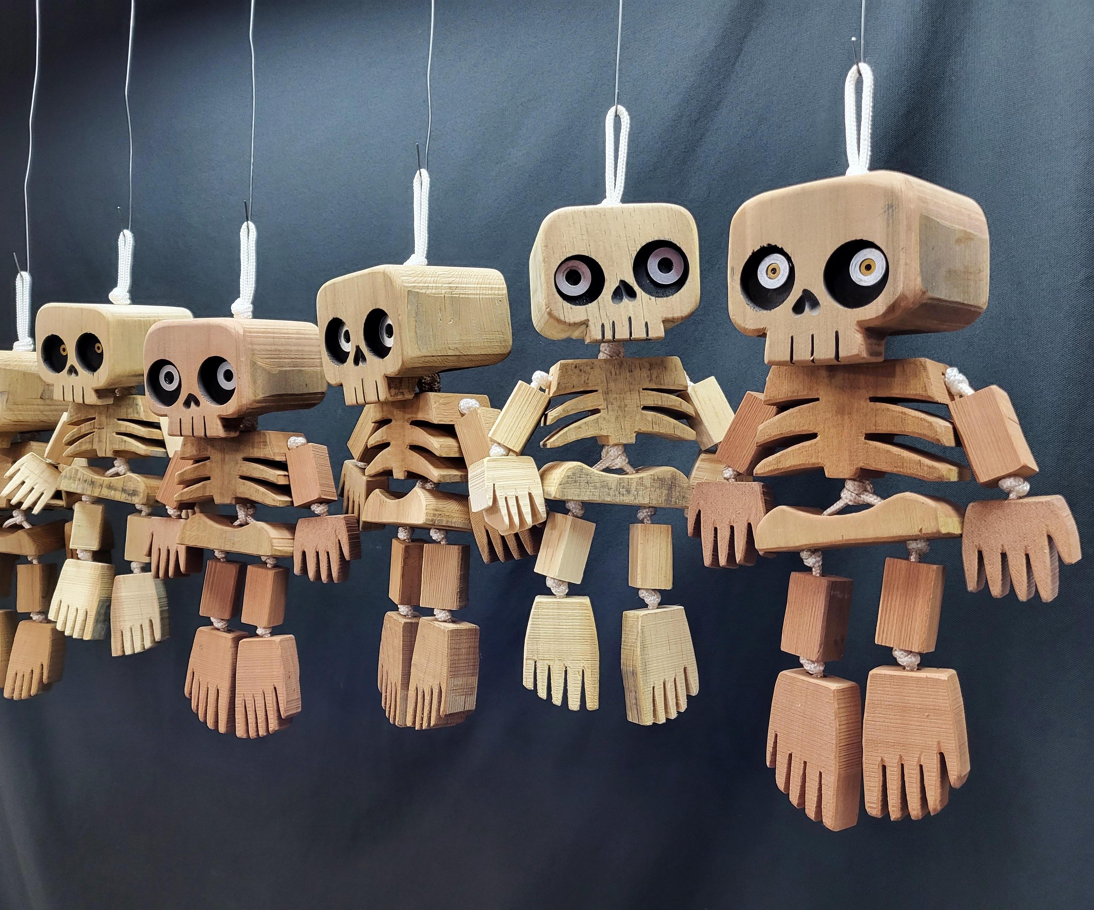 Simple Wooden Skeletons