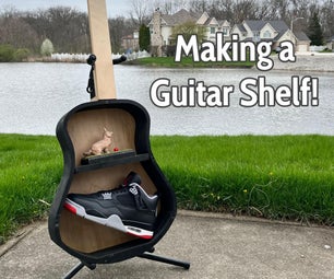 Custom Guitar Shelf