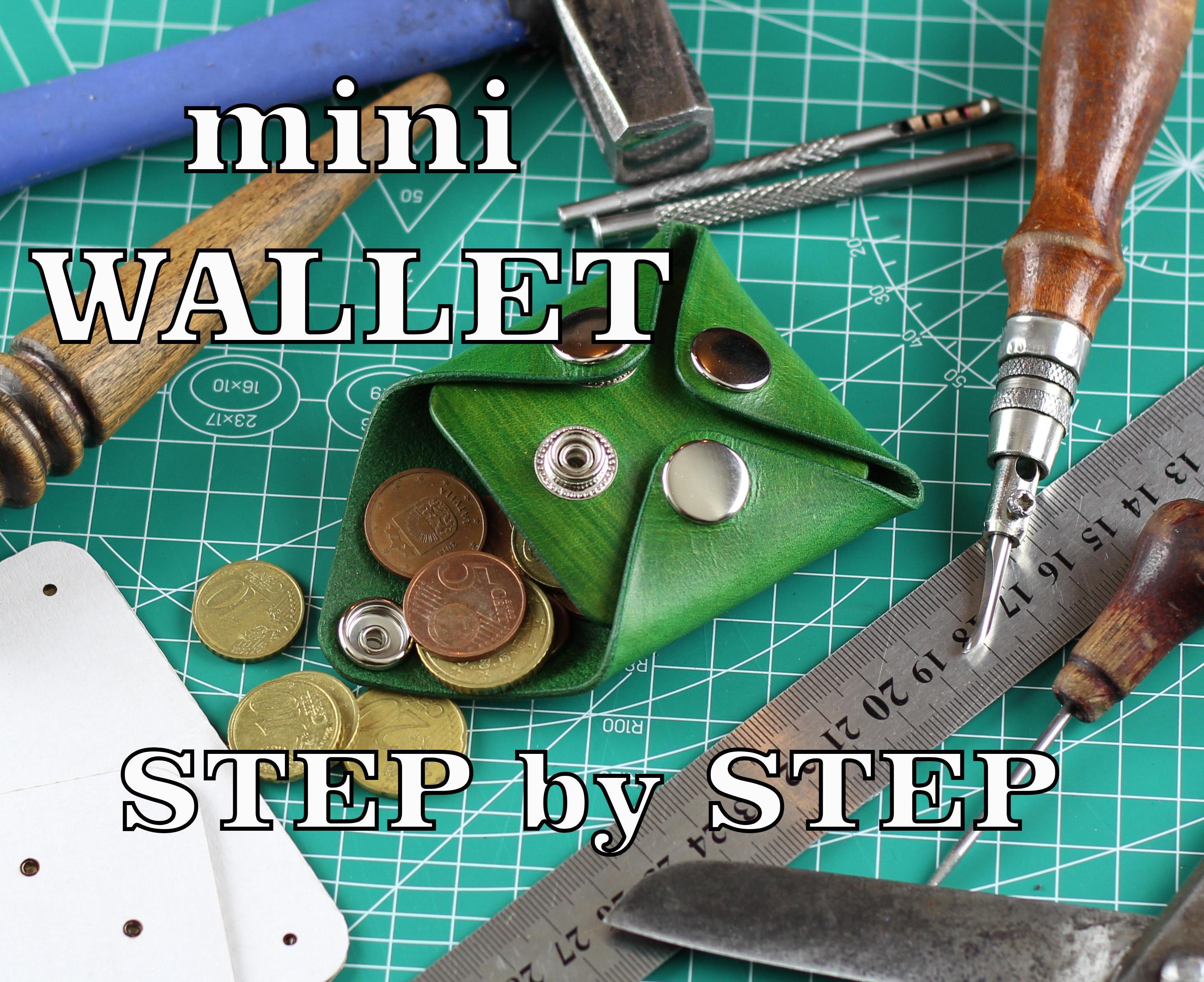 Crafting a Minimalist Leather Coin Wallet | DIY Leatherworking Tutorial