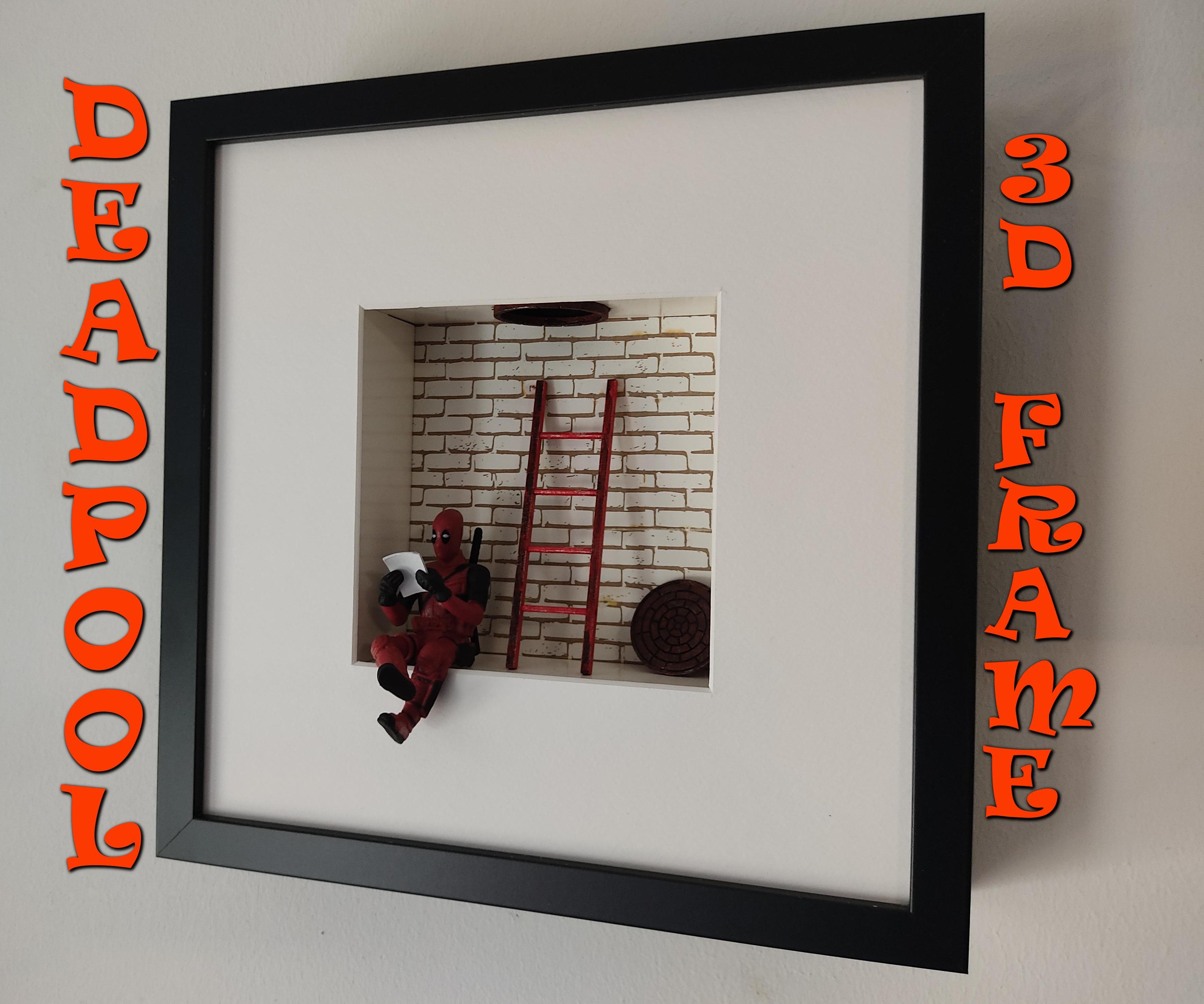 Deadpool 3D Frame