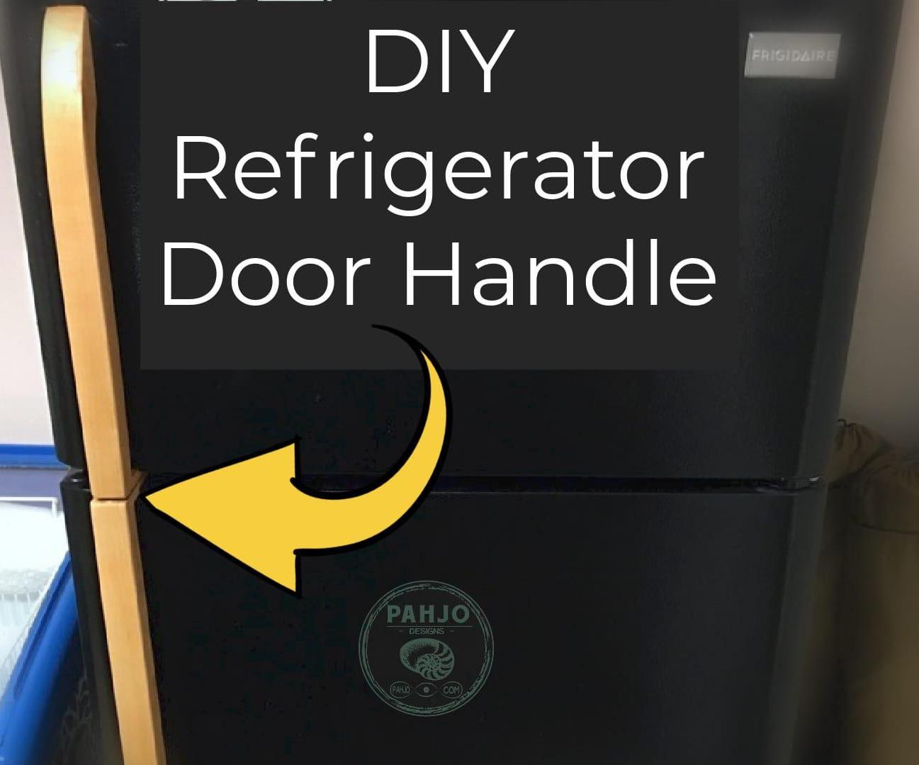 How to Make Wood Refrigerator Door Handle
