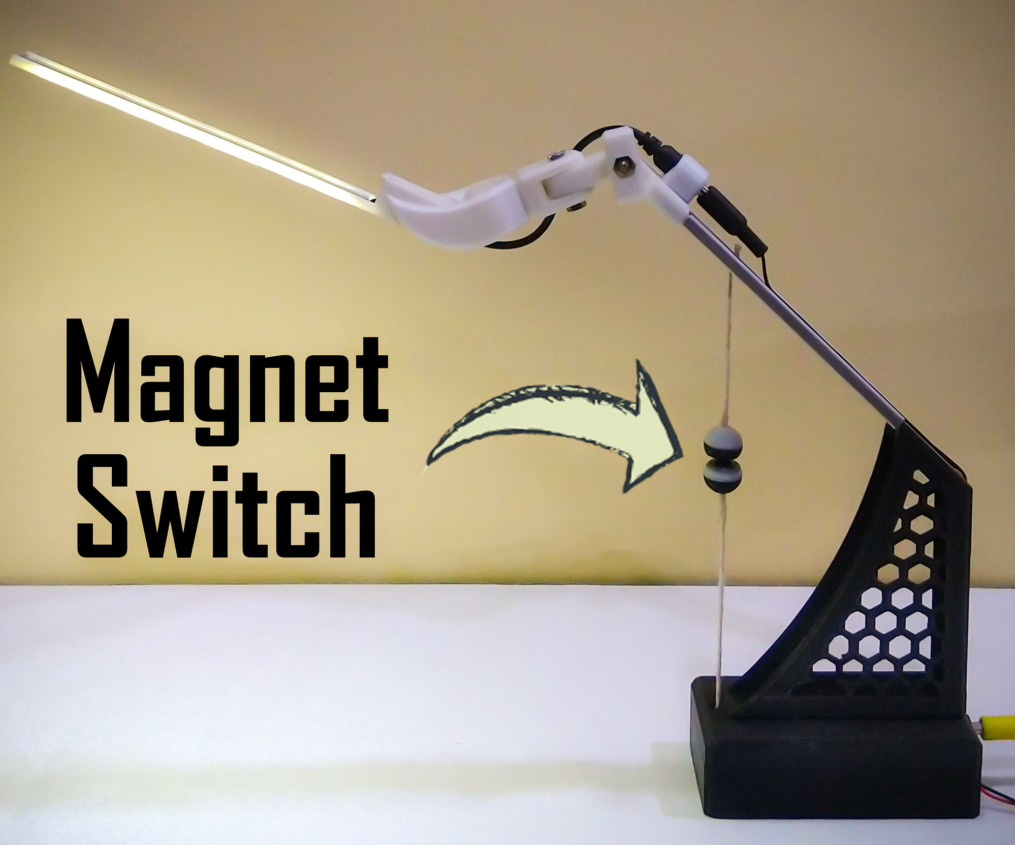 MagnoLamp : a Magnetic Desk Lamp