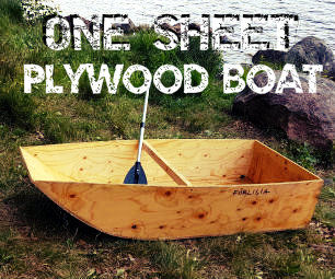 One Sheet Plywood Boat