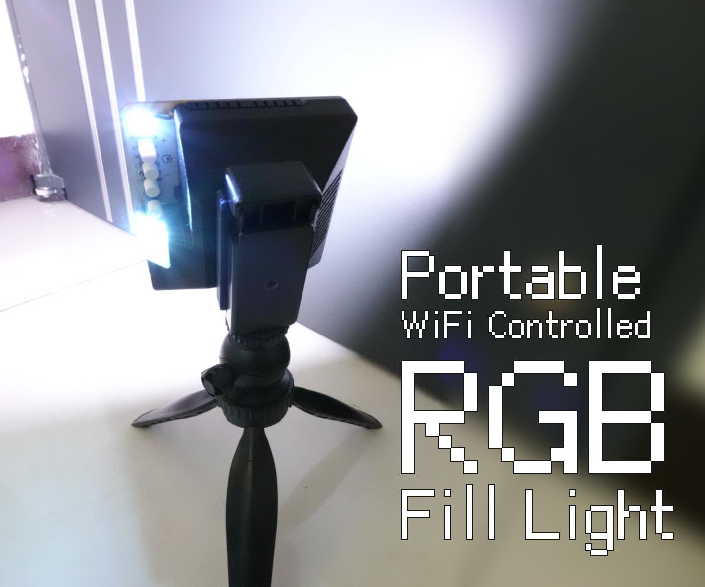 DIY RGB Fill Light for Photography