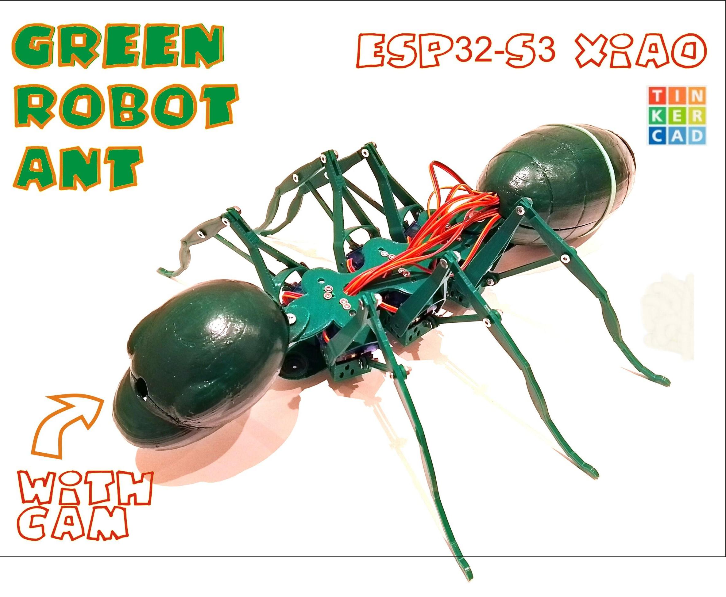 Green Robot Ant
