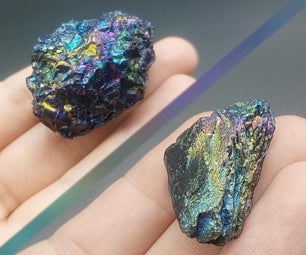 Iridescent Crystals Using Simple Materials