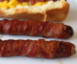 Bacon-Wrapped Hot Dogs