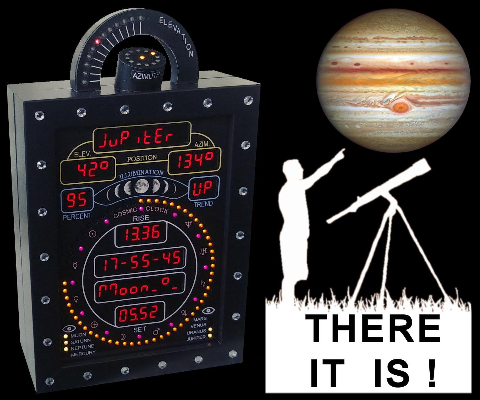 Planet Locating 'Cosmic Clock'