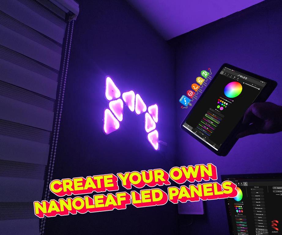 Create Your Own NanoLeaf LED Panels!