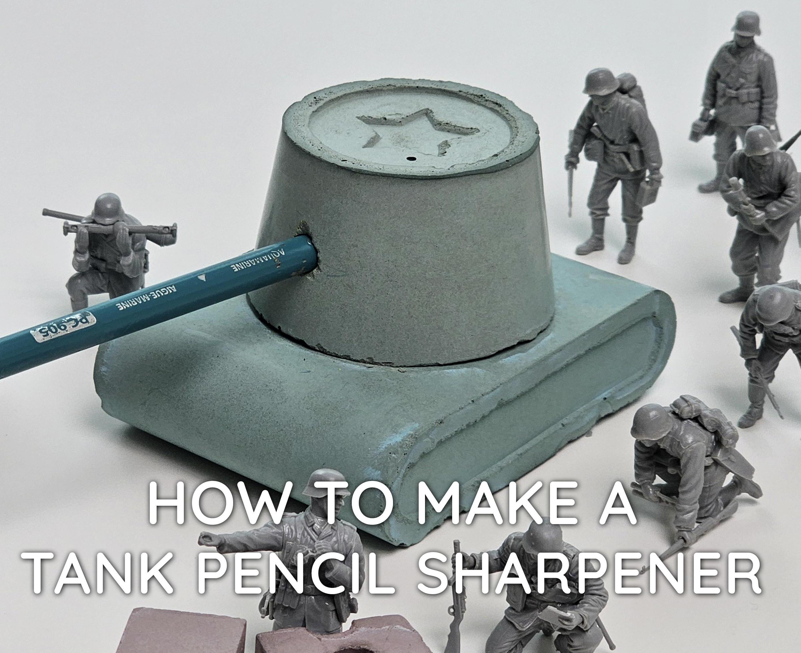 Tank Pencil Sharpener