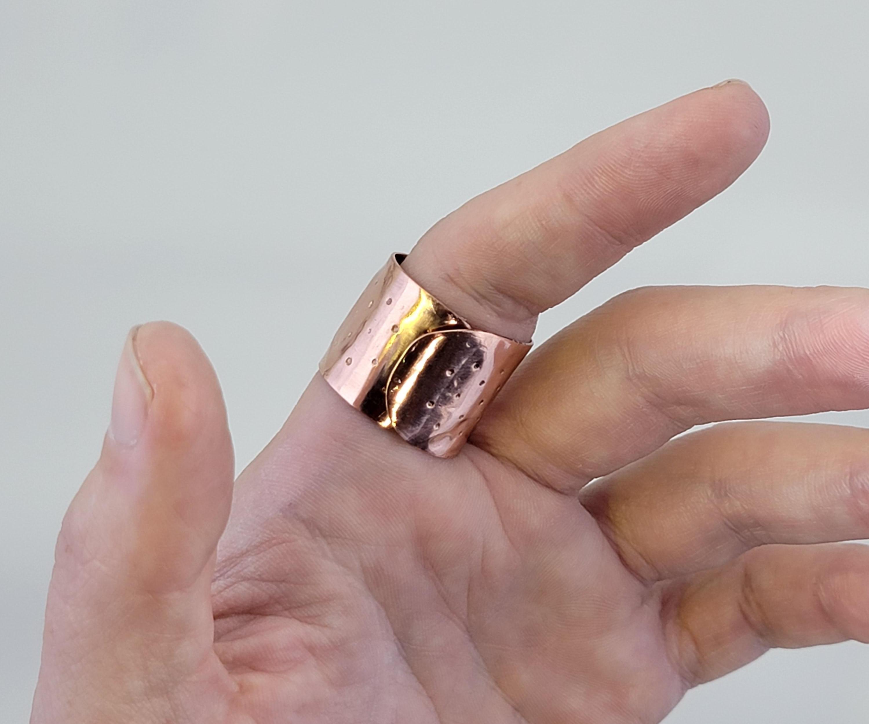 Copper Bandaid Ring