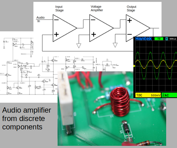 Build an Audio Amp From Discrete Components