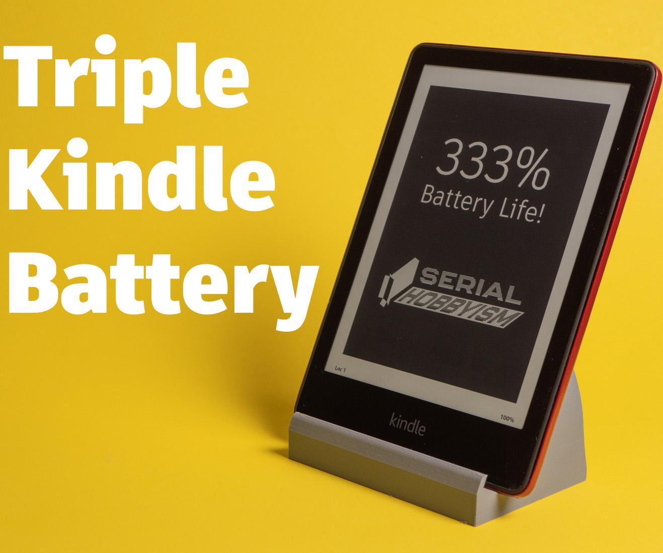 Triple the Battery Life of Kindle Paperwhite!
