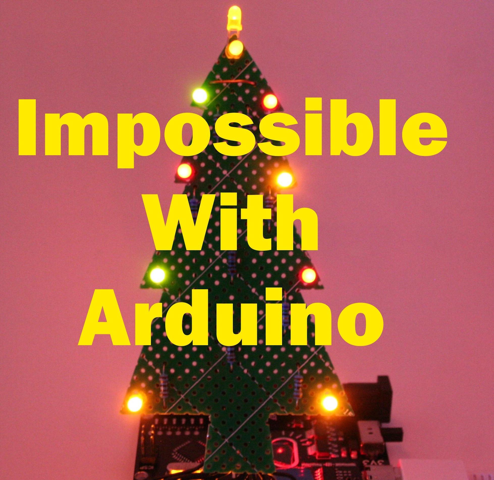 Impossible LED Christmas Tree