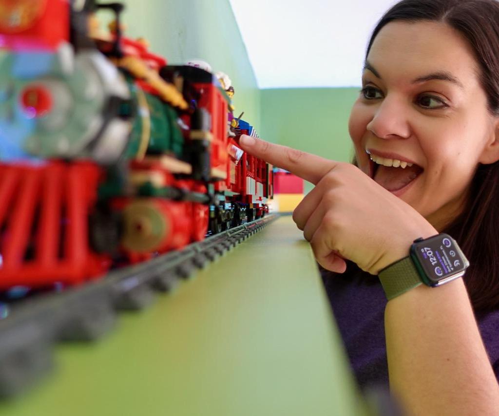 How to Build an Elevated Toy Train Track Around a Room