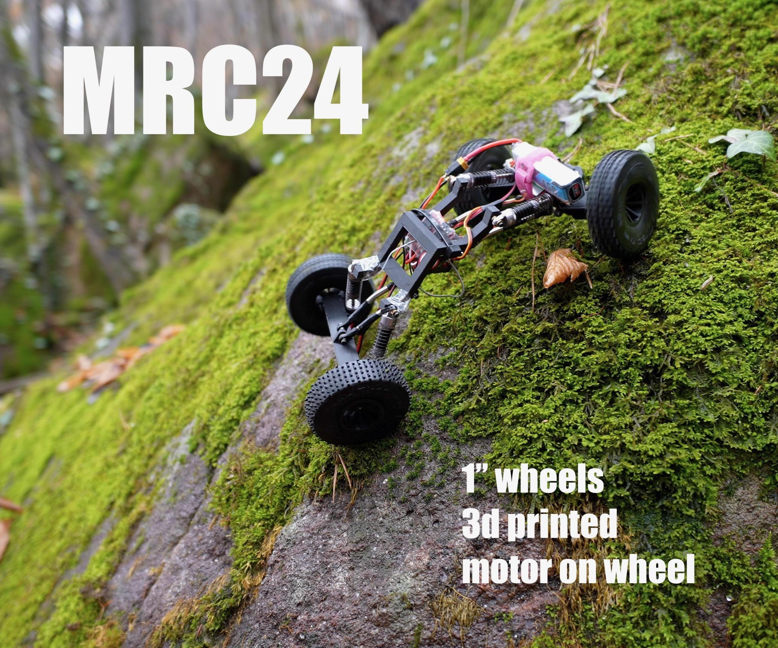 MRC24 - 3d Printed Micro RC Rock Crawler