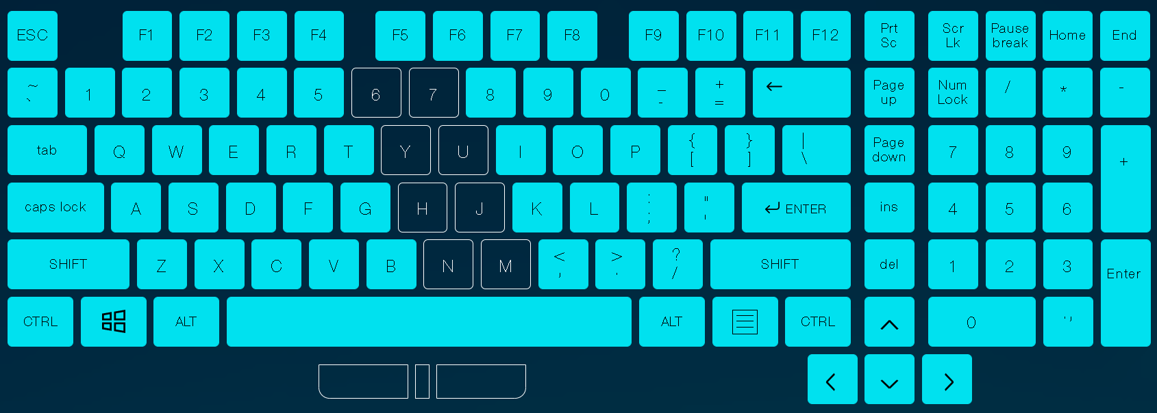Fix Membrane Keyboard With Some Non-working Keys