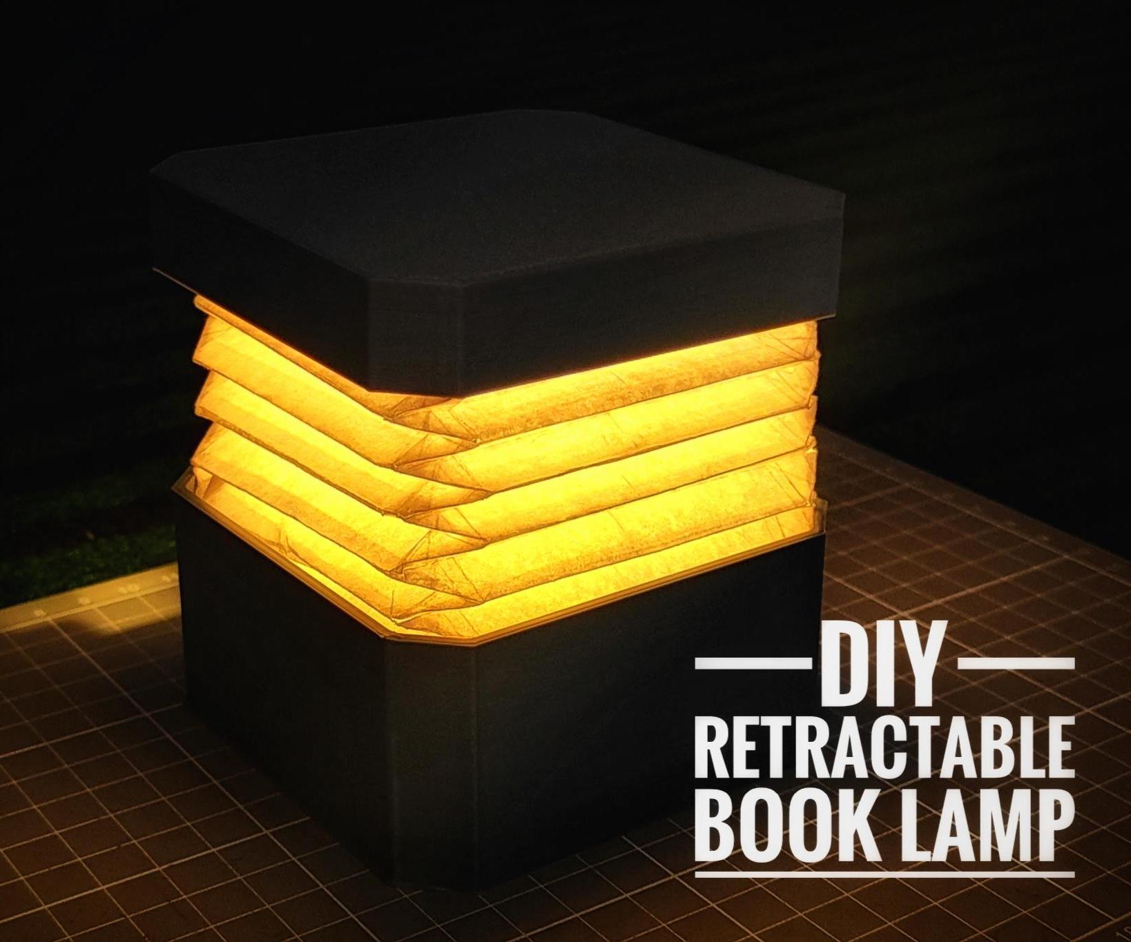 DIY Retractable Book Lamp: Illuminate Your Reading