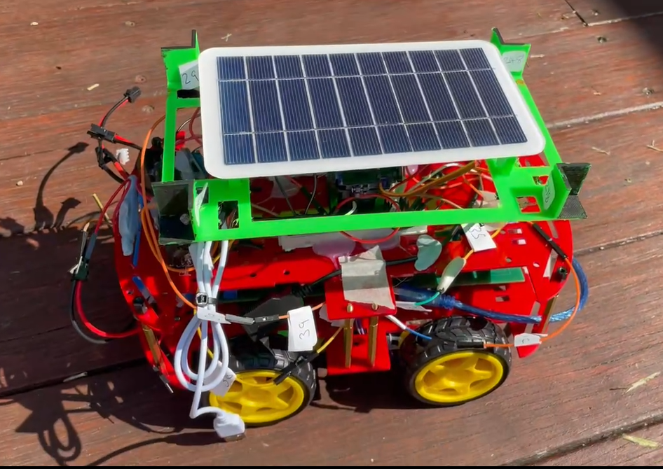 Solar Powered RC Buggy With Sun Tracking and Esp32-now