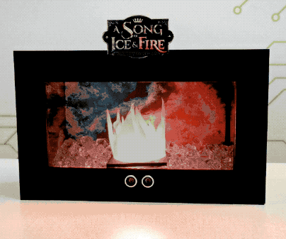 Mini Fireplace of a Song of Ice and Fire Theme