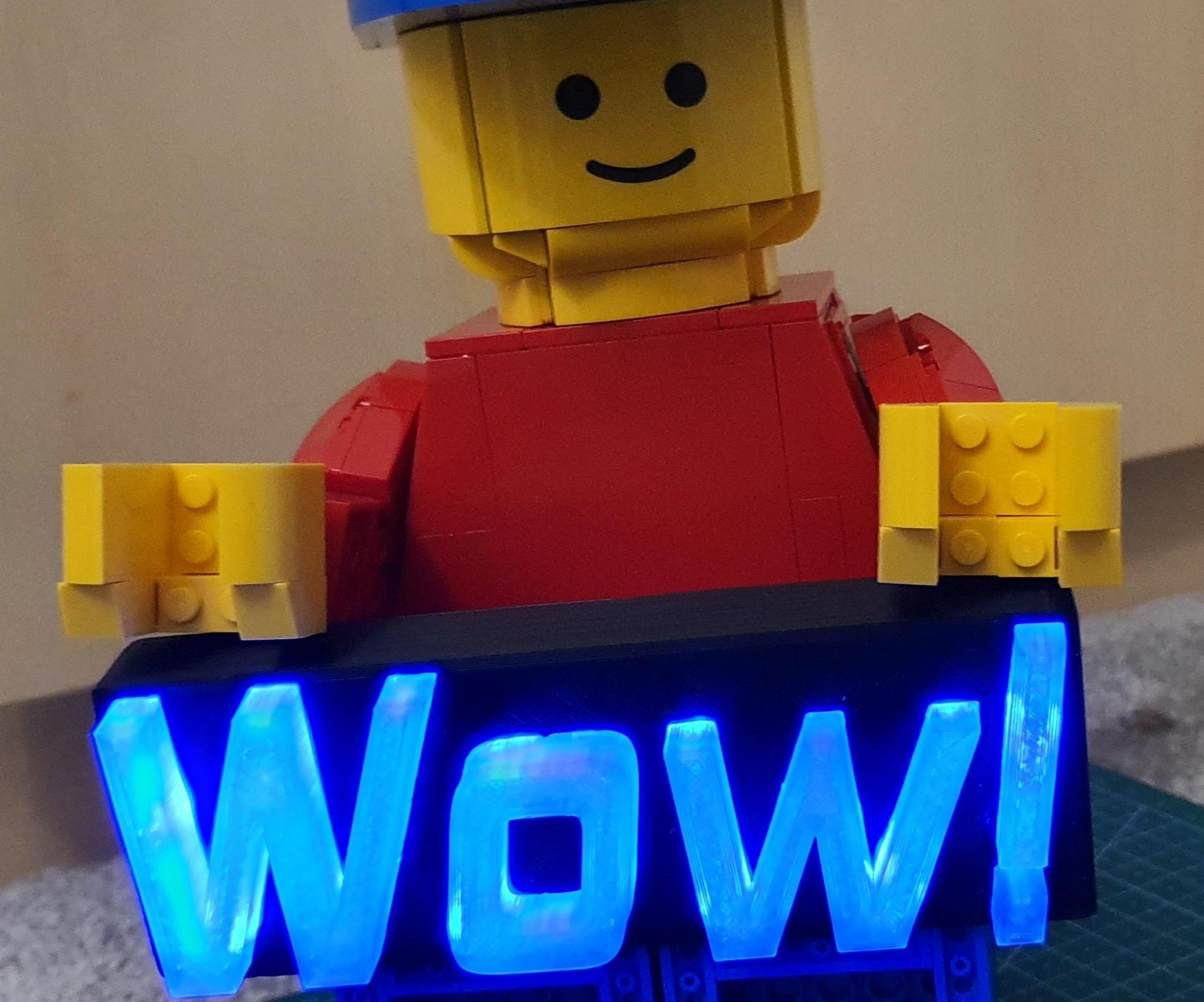 Simple LED WOW! Sign