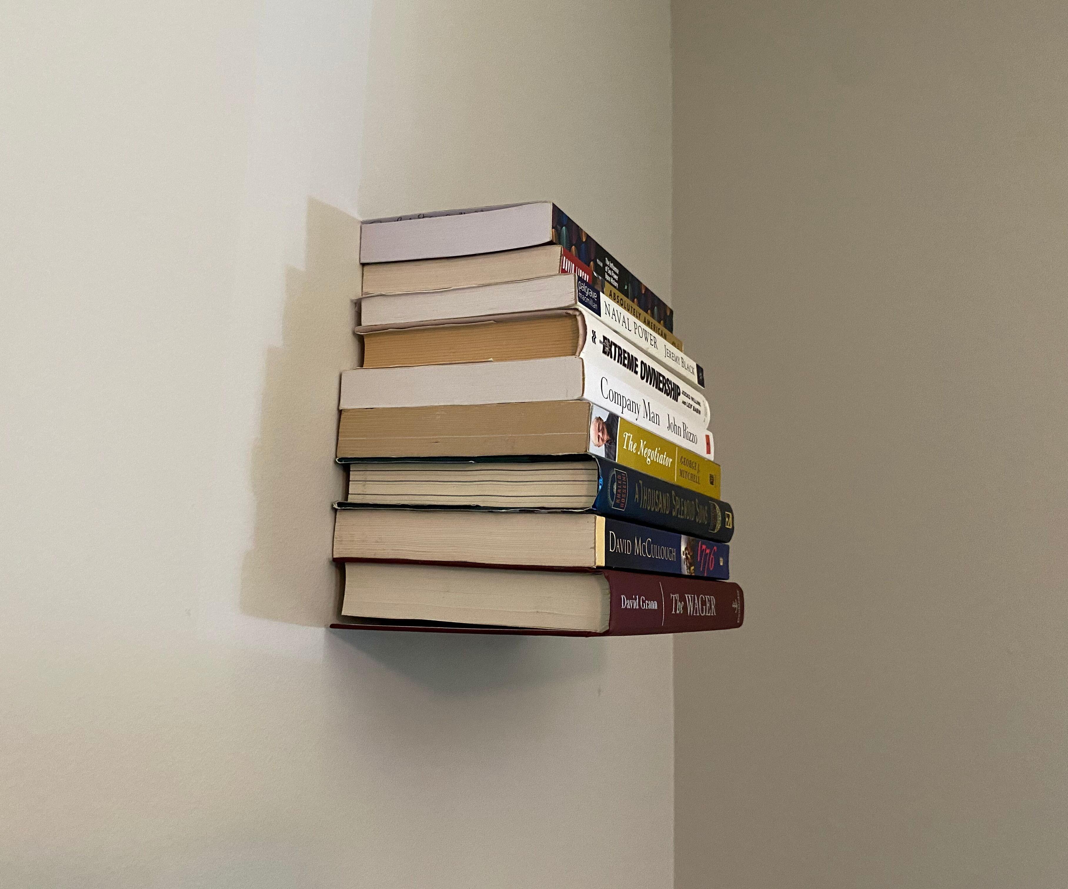 The 3d Printed Invisible Bookshelf