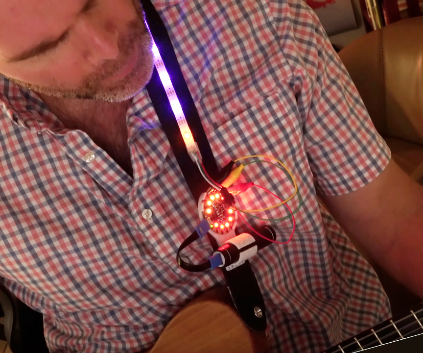 Light-Up Guitar Strap