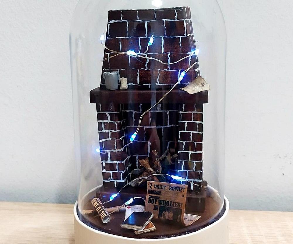 Making a Harry Potter Inspired Musical Light Up Diorama