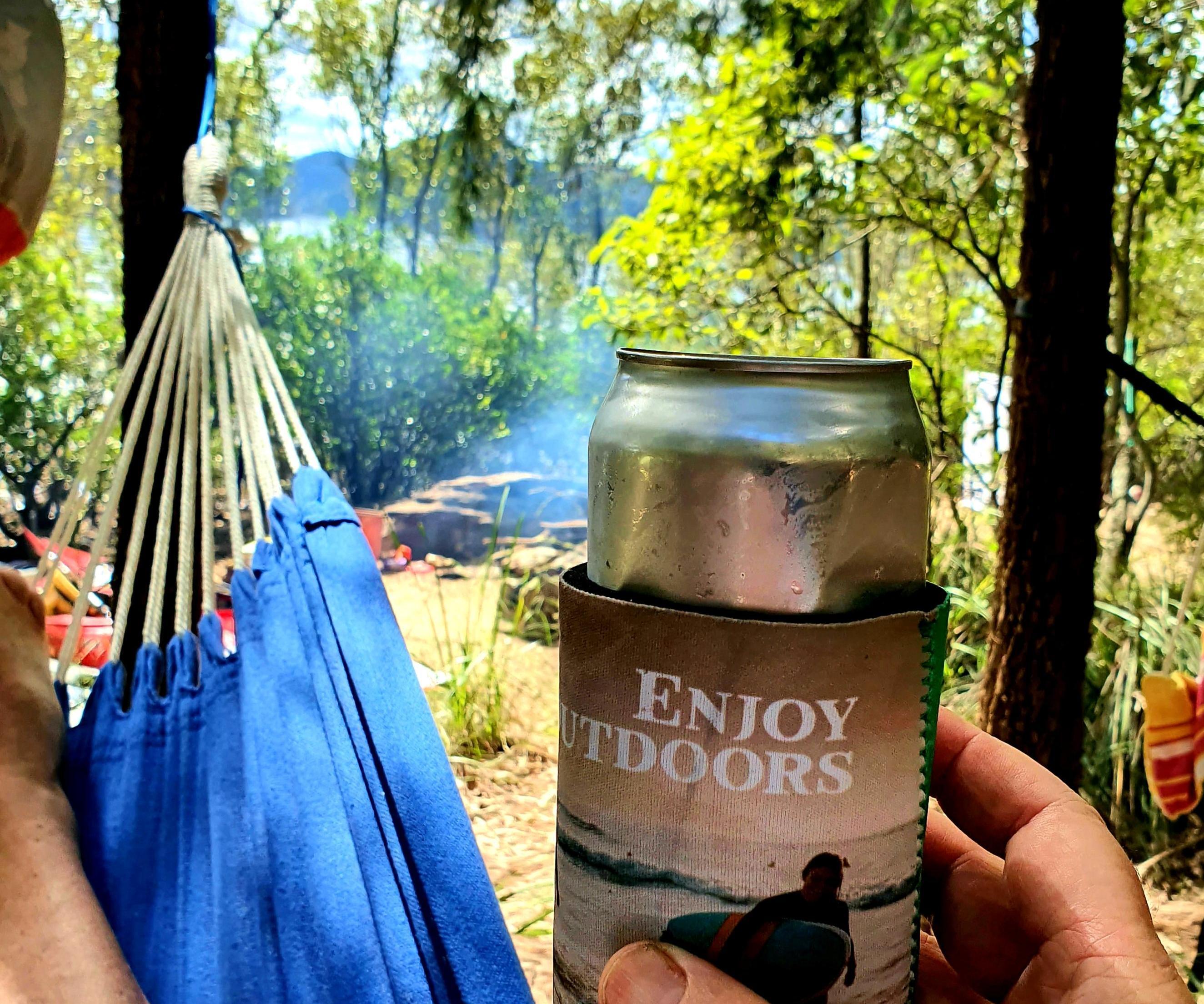 Cooling Beer While Camping
