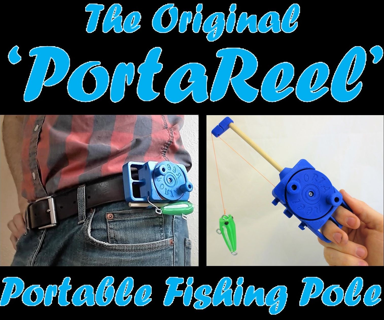 PortaReel Portable Fishing Pole