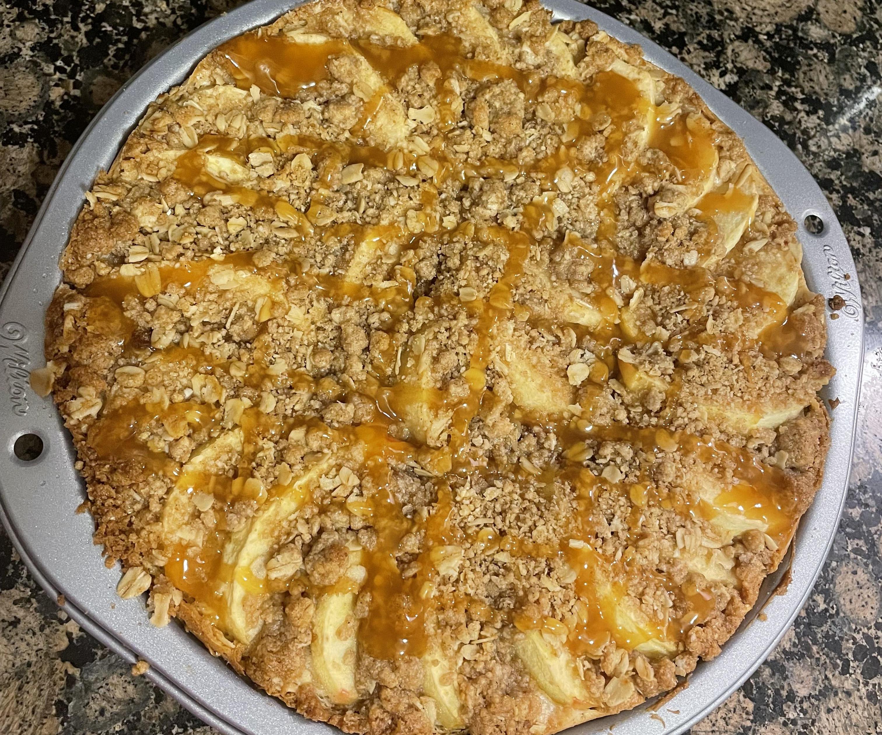 Caramel Apple Cheese Cake