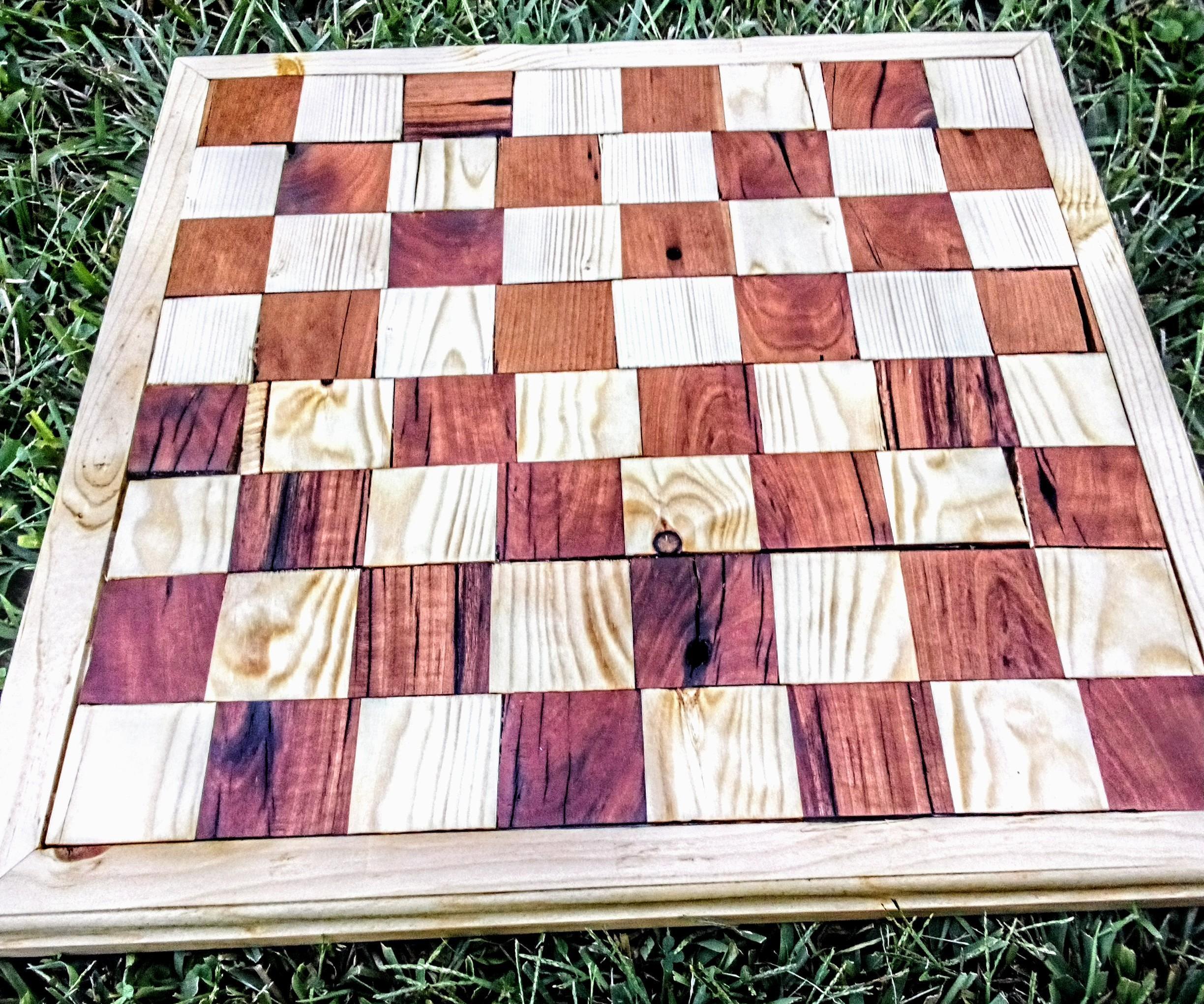 DIY Wooden Chess Board