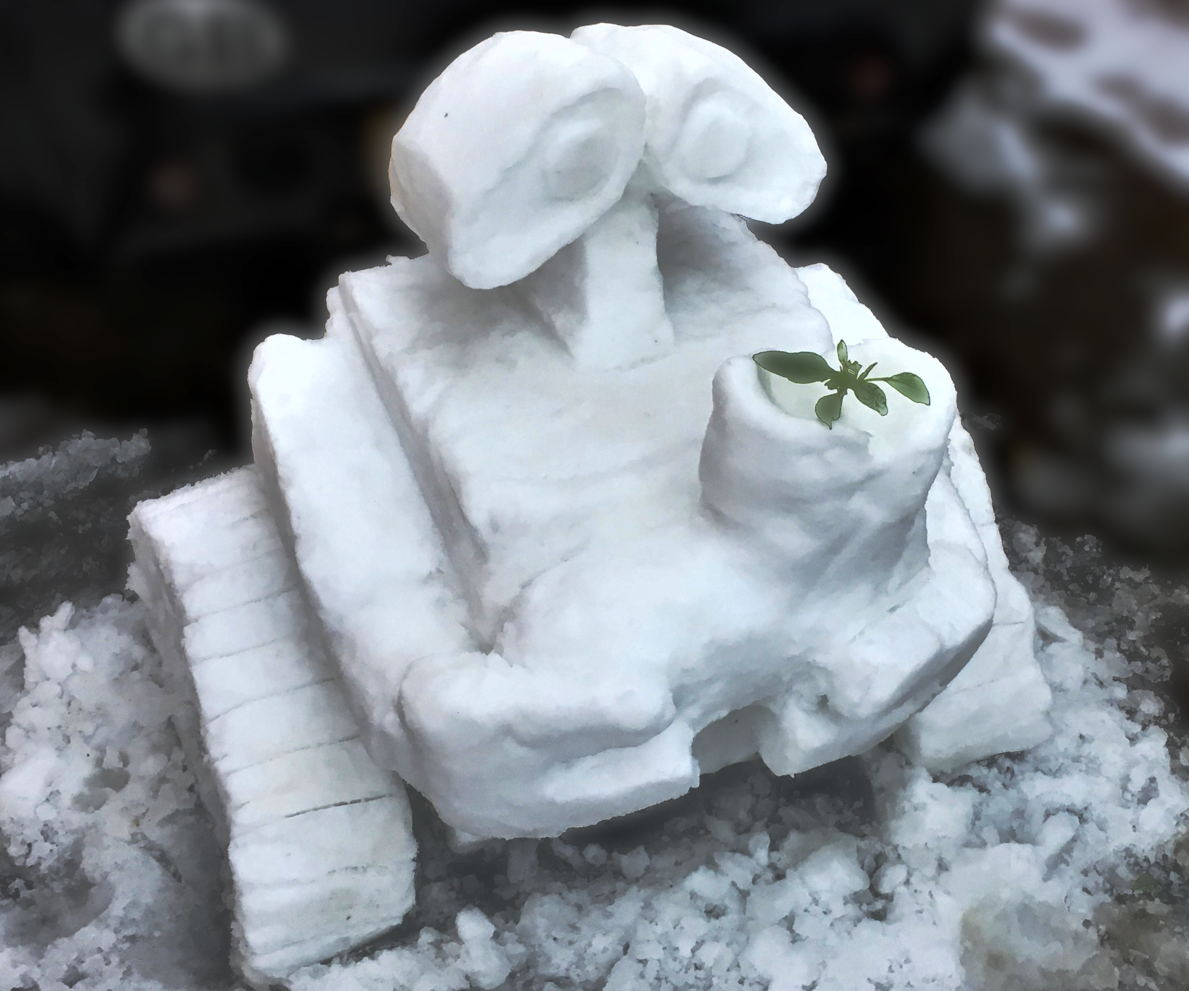 Snow Wall-E