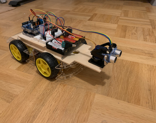Build a Robot Car With an 80s Style Home Computer As Controller.