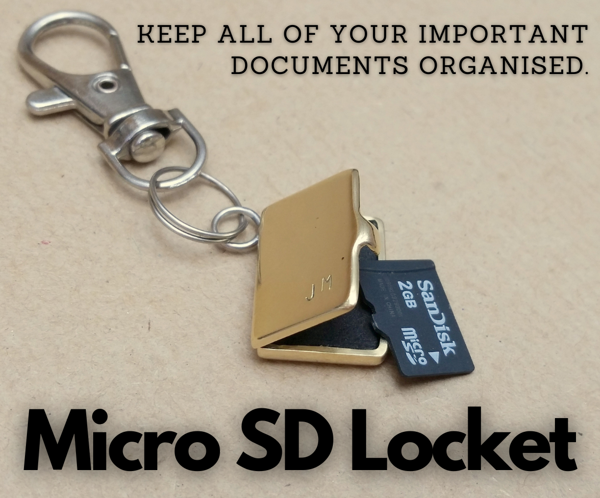 Make Your Own SD Card Locket From Scratch!