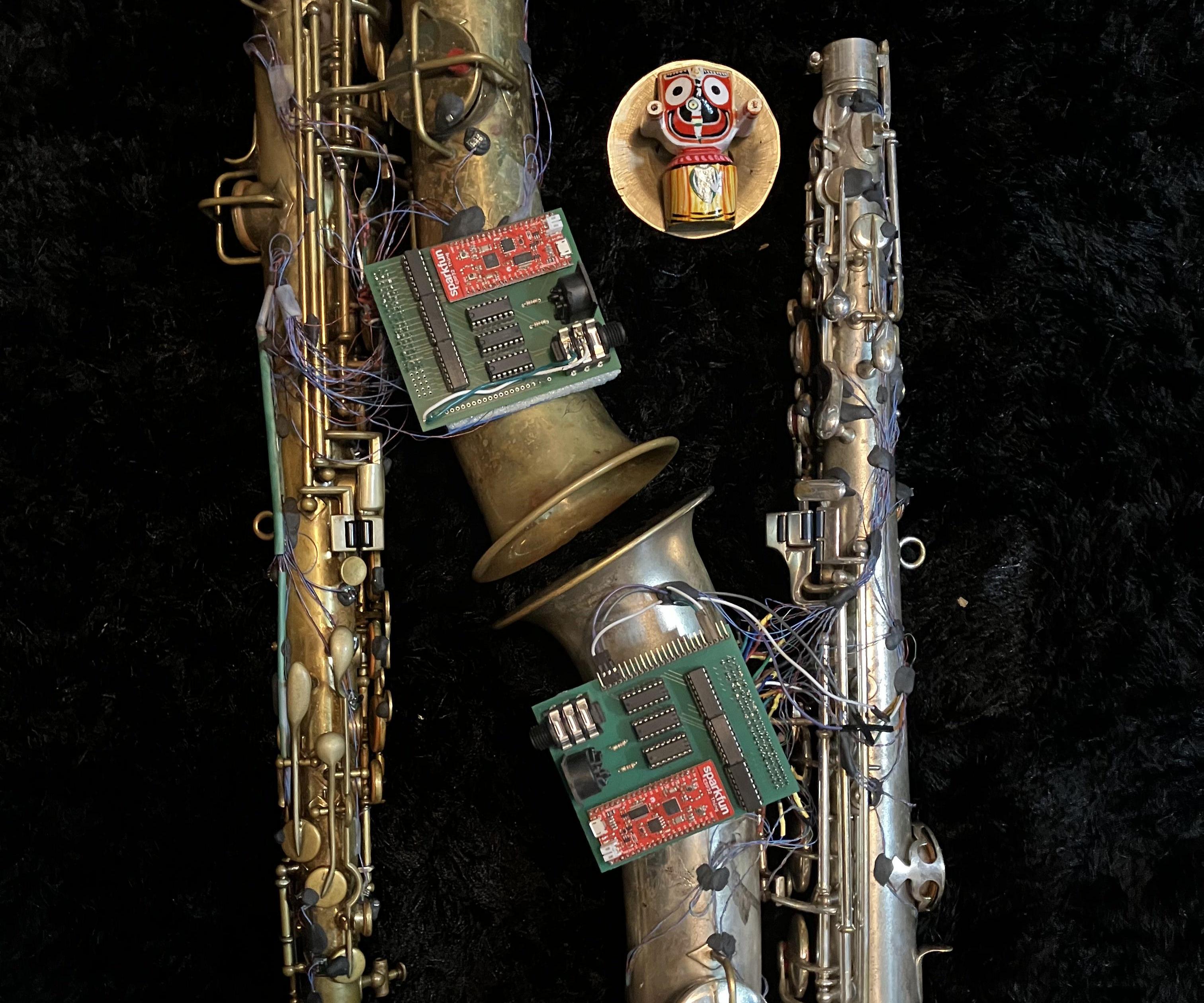 Jazz Hands: Hybrid Saxophone