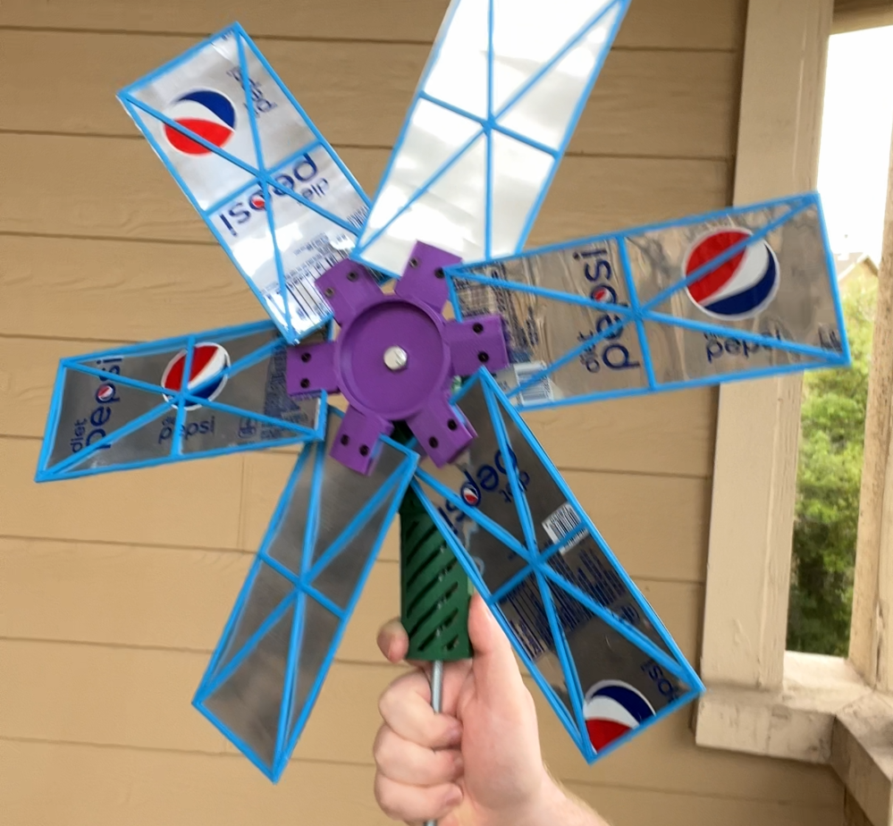 How to Recycle Soda Cans Into a Wind Turbine! (Generates Electricity!)