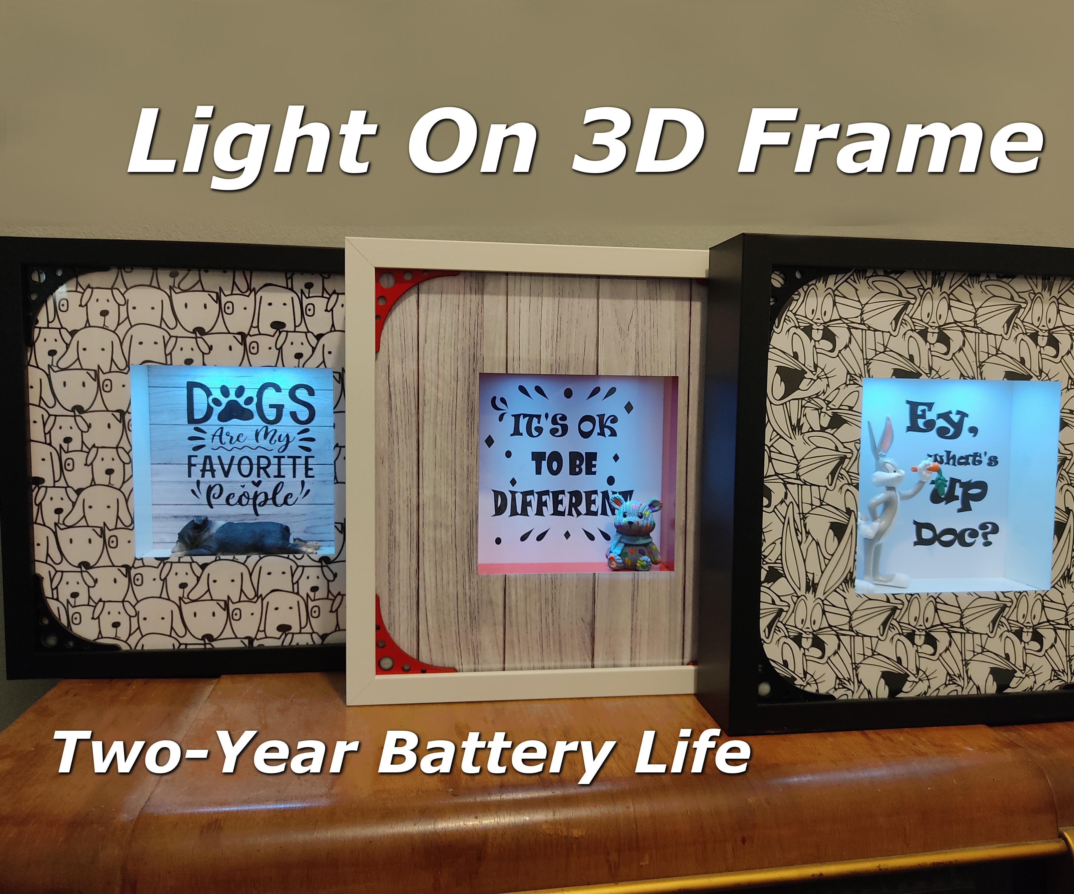 Light on 3D Frame