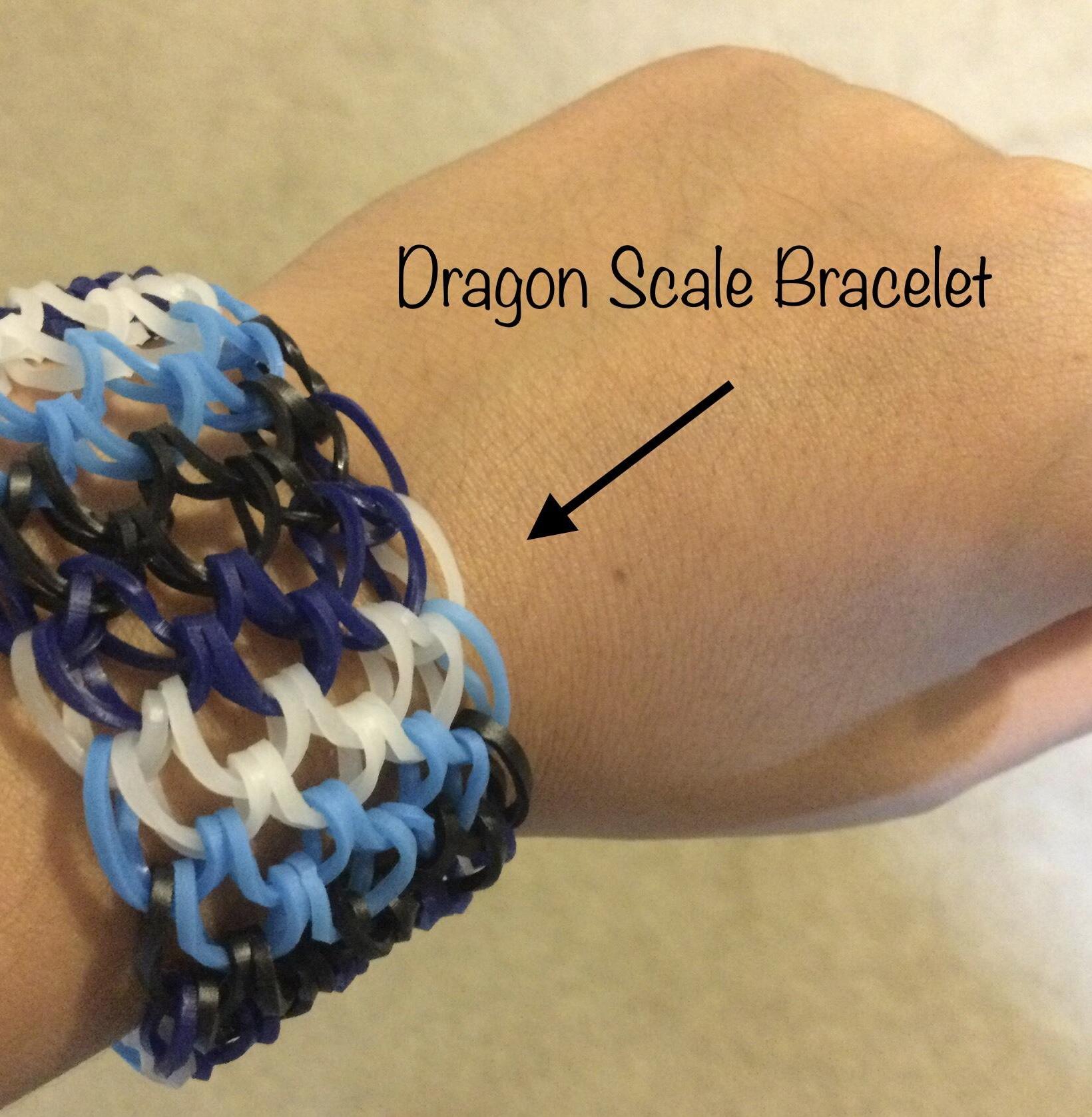 Creating the Dragon Scale Bracelet